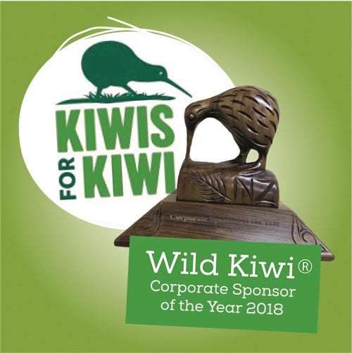 Wild Kiwi Clothing wins Corporate Sponsor of the Year 2018 from Kiwis for Kiwi programme