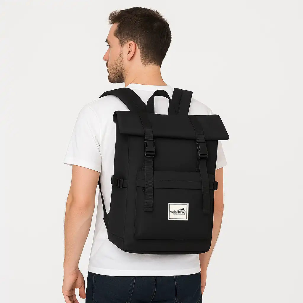 best laptop backpack new zealand Roll-Top Backpack