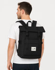 Roll-Top Backpack - Wild Kiwi