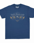 Mens New Zealand T Shirt - Koru Mountains