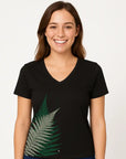 Womens New Zealand T Shirt - Silver Fern