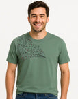 Mens New Zealand T Shirt - Shoulder Tattoo