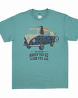 Mens New Zealand T Shirt - Kombi Van