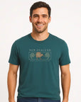 Mens New Zealand T Shirt - Kiwi and Koru