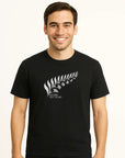 Mens New Zealand T Shirt - Silver Fern