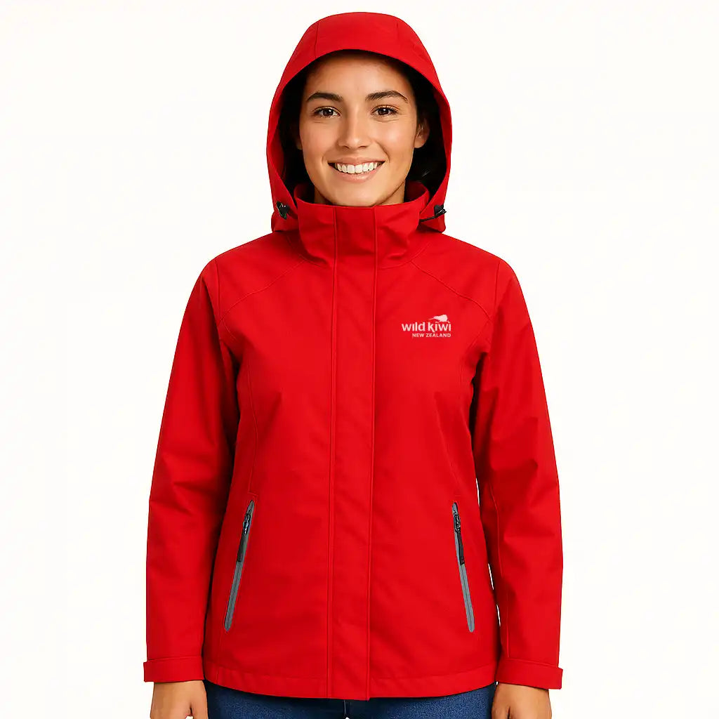 Womens Rain Jacket - Wild Kiwi