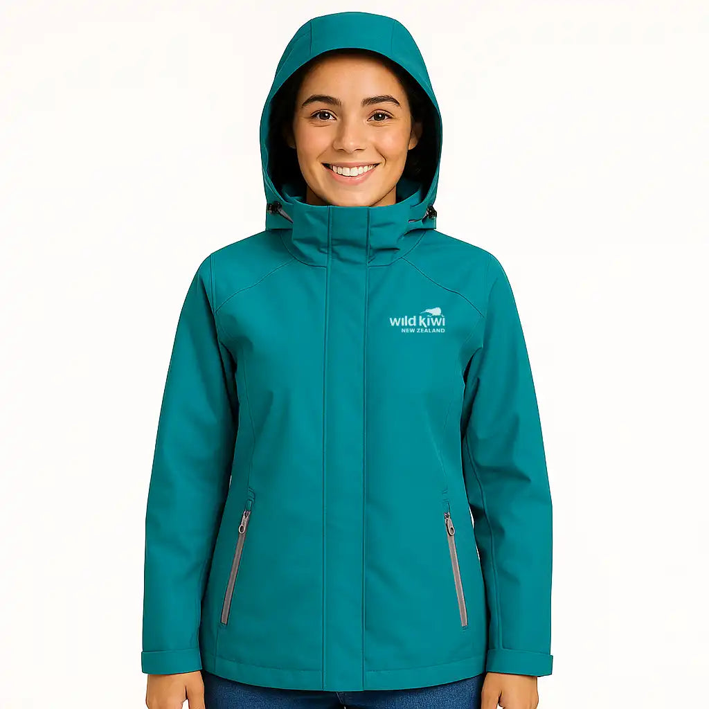 Womens Rain Jacket - Wild Kiwi