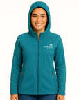 Womens Micro Fleece Hoodie - Wild Kiwi