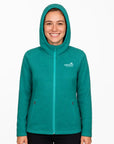 Womens Micro Fleece Hoodie - Wild Kiwi