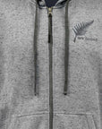 Mens New Zealand Hoodie - Silver Fern