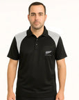 Mens New Zealand Polo Shirt - Silver Fern