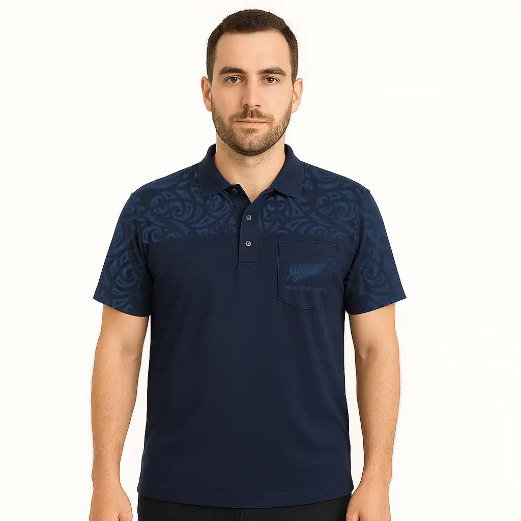 Mens Maori Polo Shirt