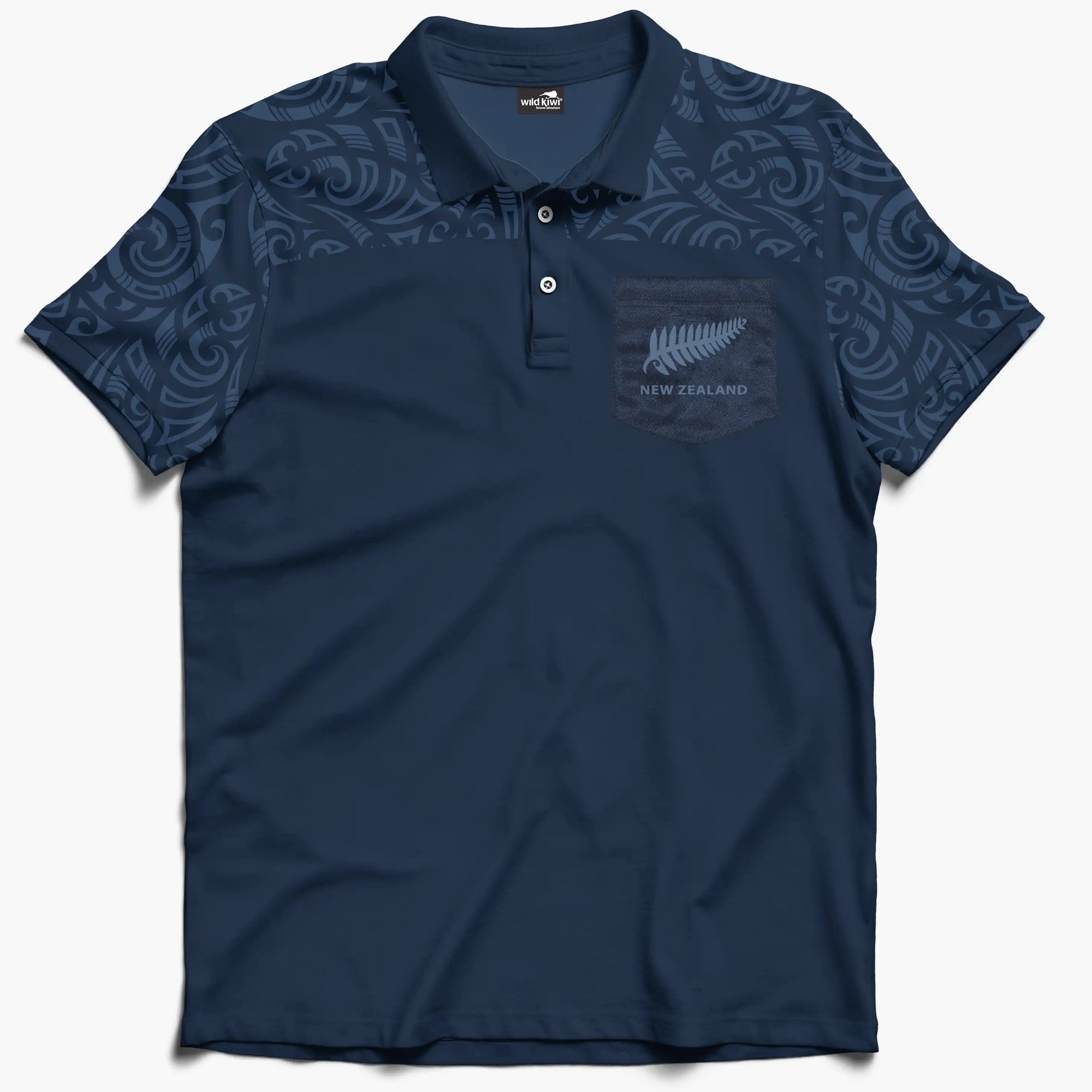 Mens Maori Polo Shirt