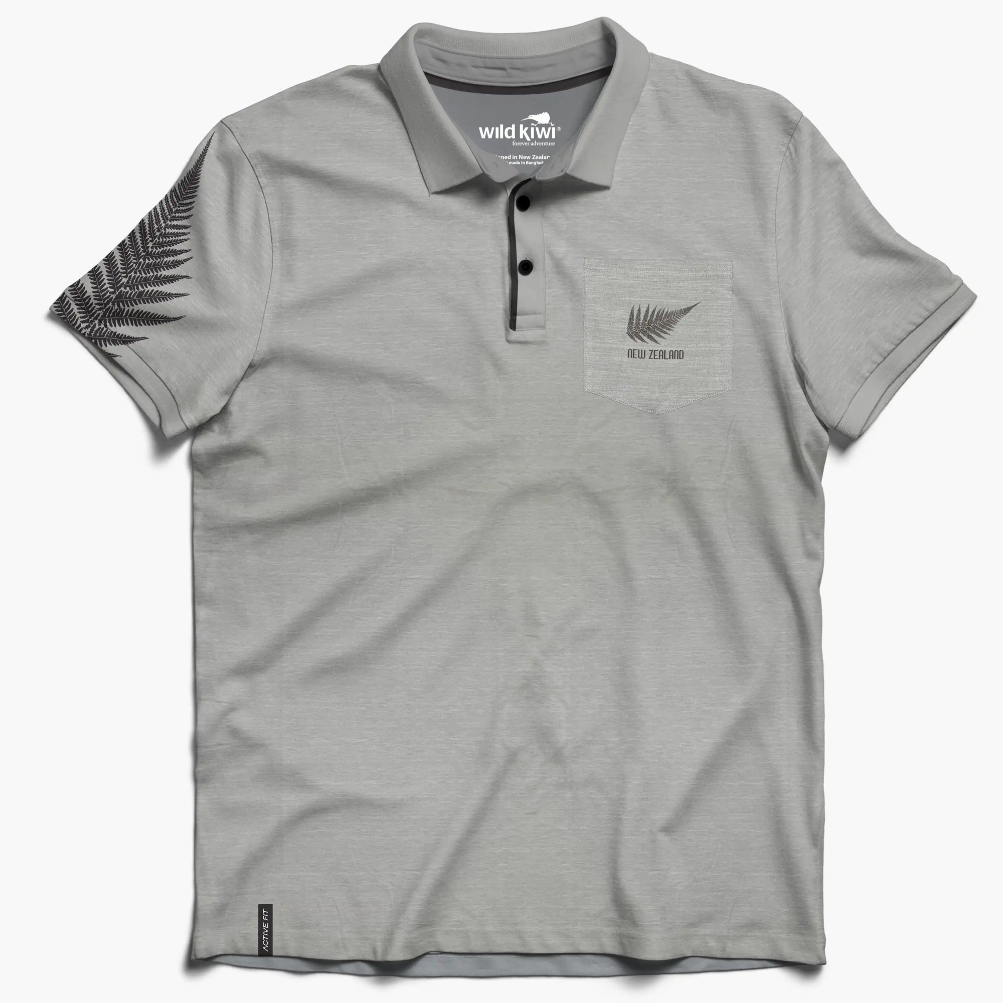 Mens Active Polo Shirt - Active Fit Polo