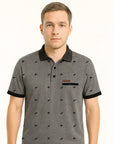 Mens New Zealand Polo Shirt - Ferns and Kiwi