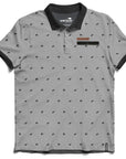 Mens New Zealand Polo Shirt - Ferns and Kiwi