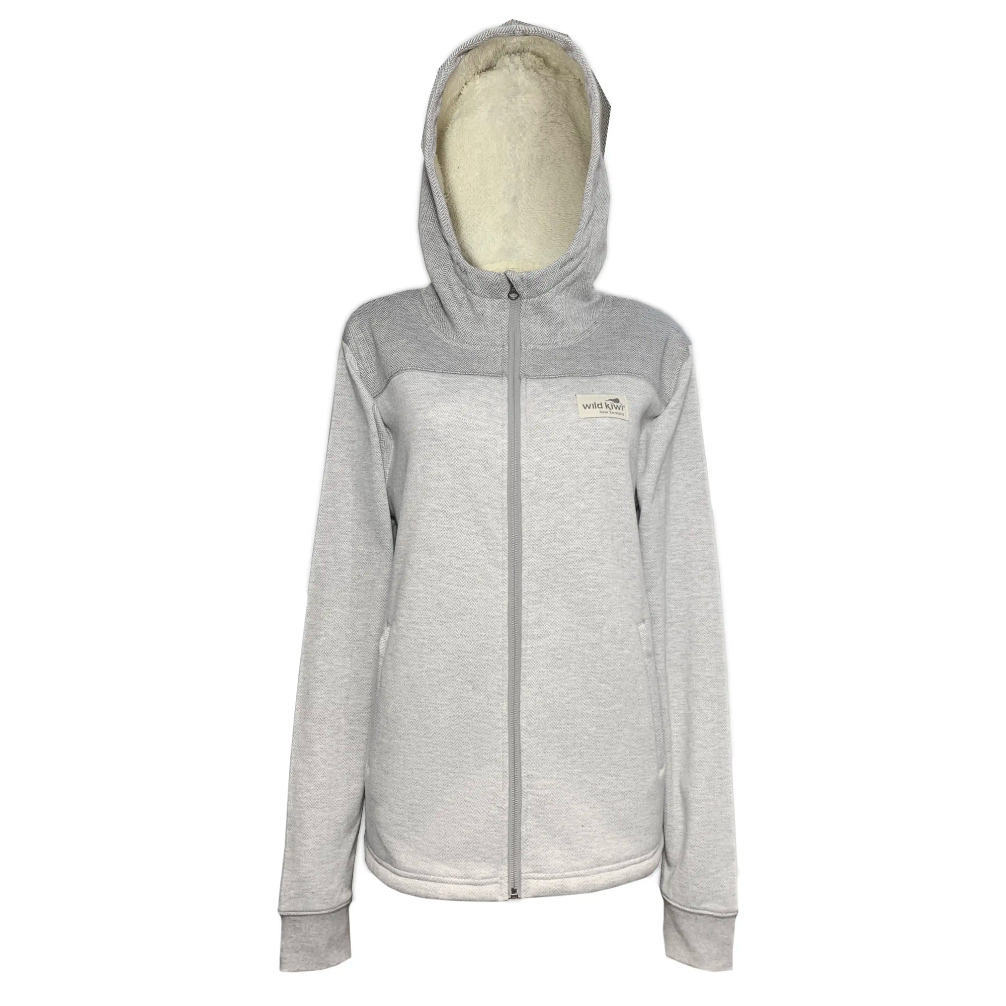 Womens Sherpa Jacket - Wild Kiwi