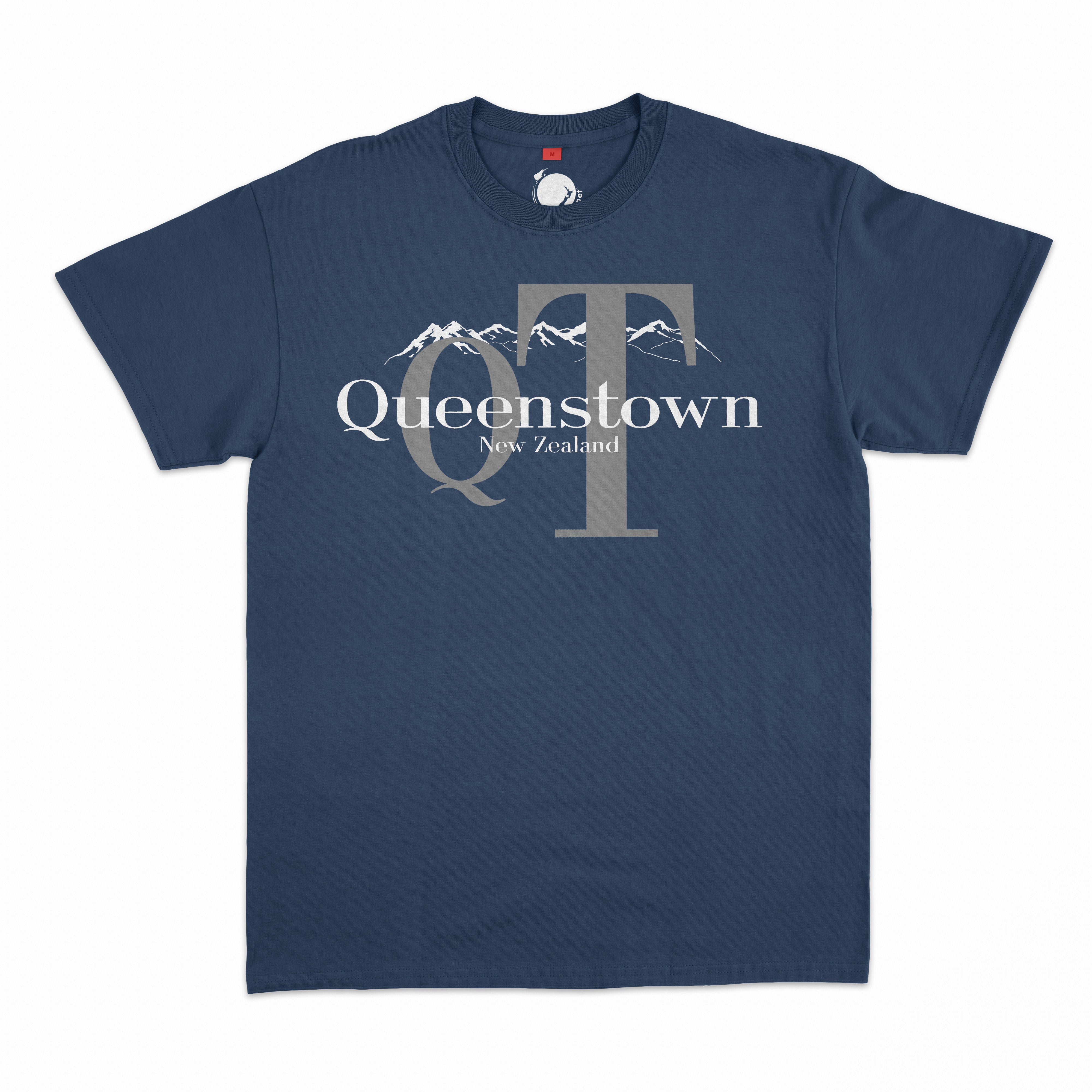 Mens New Zealand T Shirt Queenstown