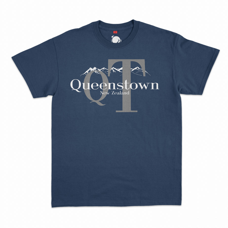 Mens New Zealand T Shirt - Queenstown