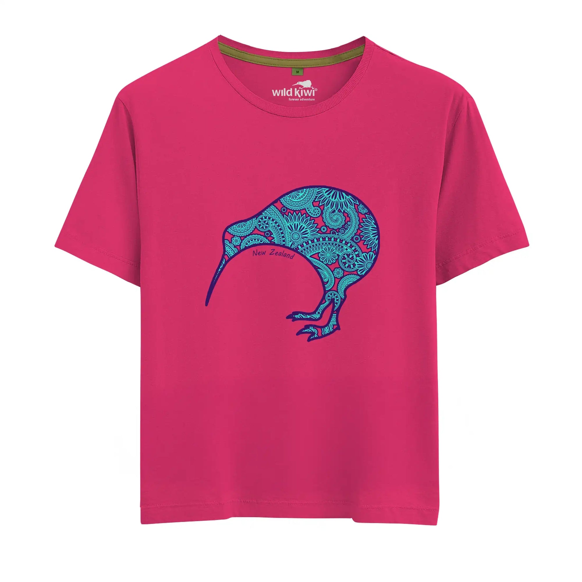 Womens New Zealand T Shirt - Kiwi