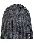 New Zealand Beanie - Black Marl Beanie