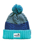 New Zealand Beanie - Turquoise Pompom Beanie