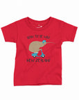 Childrens New Zealand T Shirt - Born to be Wild