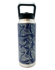 Insulated Drink Bottle with Handle & Straw - Wild Kiwi (Copy)