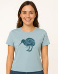 Womens New Zealand T Shirt - Tattoo Kiwi