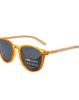 Wood Sunglasses Polarised for Men and Women - Wood Amber