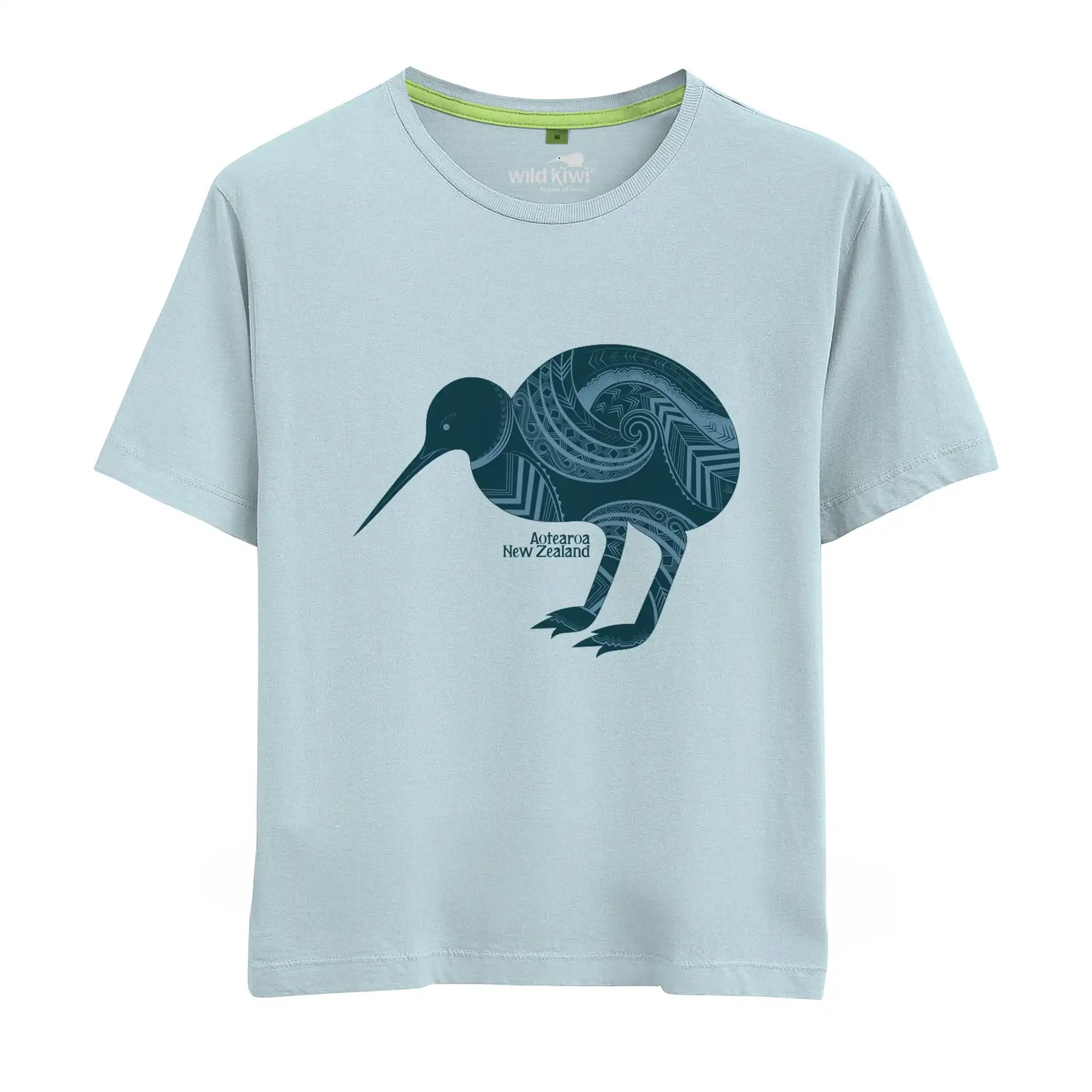 Womens New Zealand T Shirt - Tattoo Kiwi