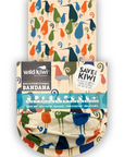 Multi Scarf | Face Mask | Bandana | Headband - Retro Kiwi