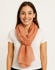 Wild Kiwi Scarf - Kiwi/Ferns