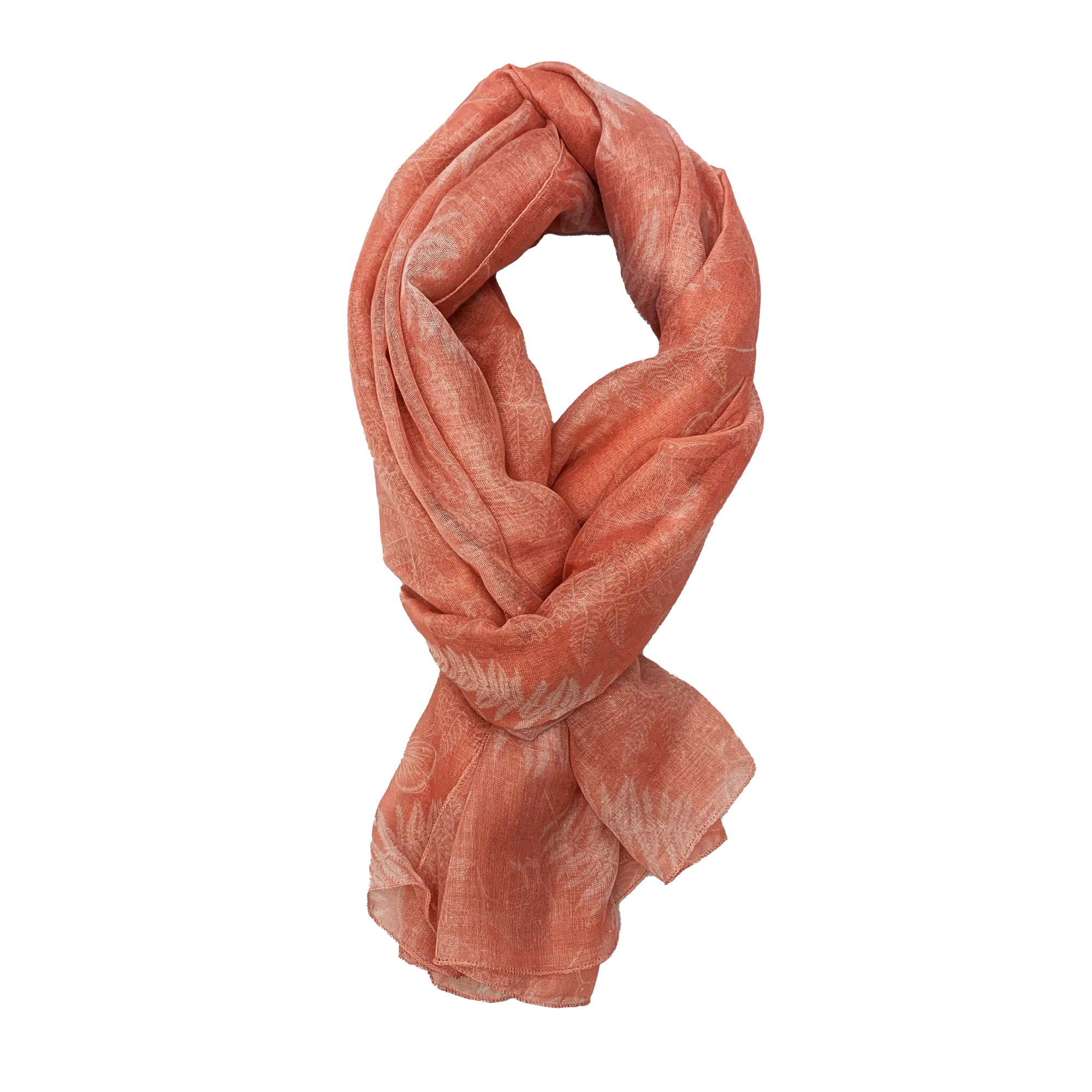 Wild Kiwi Scarf - Kiwi/Ferns