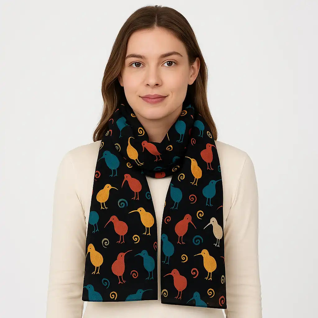 Wild Kiwi Scarf - Kiwi