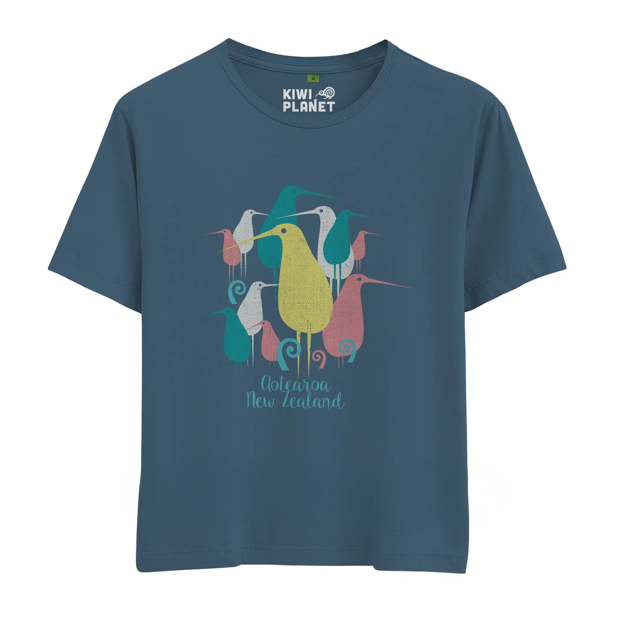 Womens New Zealand T Shirt - Kiwi Crowd