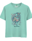 Womens New Zealand T Shirt - Floral Kiwi