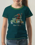 Childrens New Zealand T Shirt - Kiwi Ninja