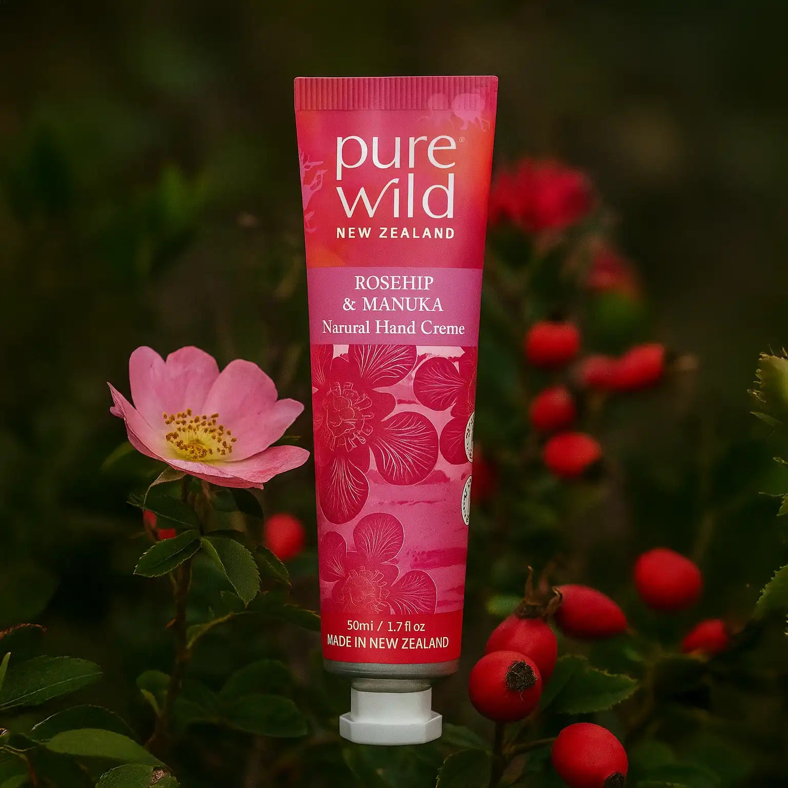 Natural Hand Cream - Rosehip & Manuka