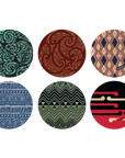 Kowhaiwhai Coaster Set