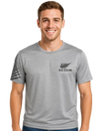 Mens Active Fit Nz T Shirt - Ferns