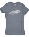 Womens Active Wear New Zealand T Shirt - Fern Mountain