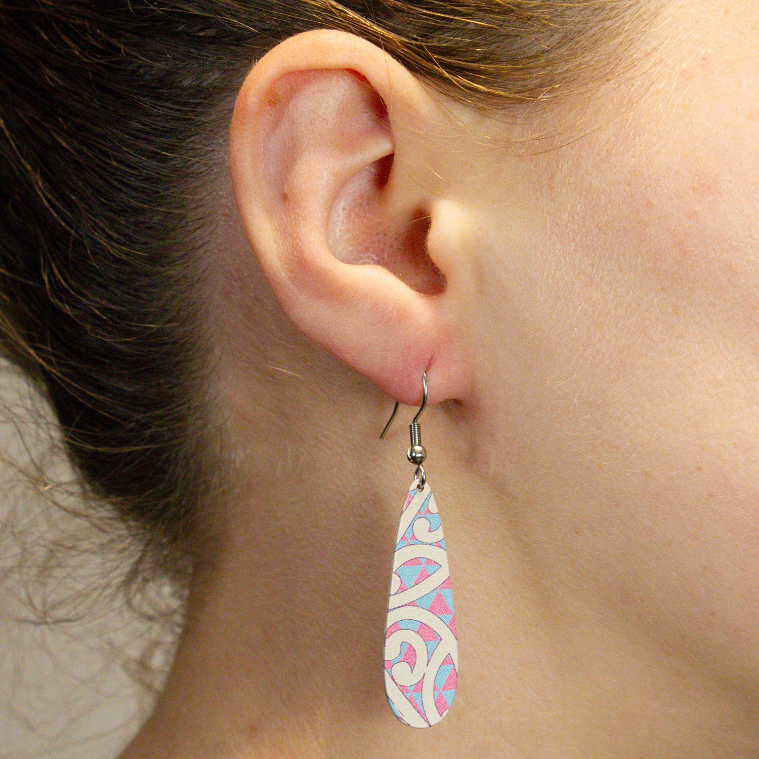 Earring Set Teardrop - Kowhaiwhai