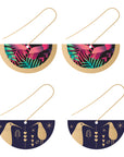 Earring Set - KIwi and Ferns
