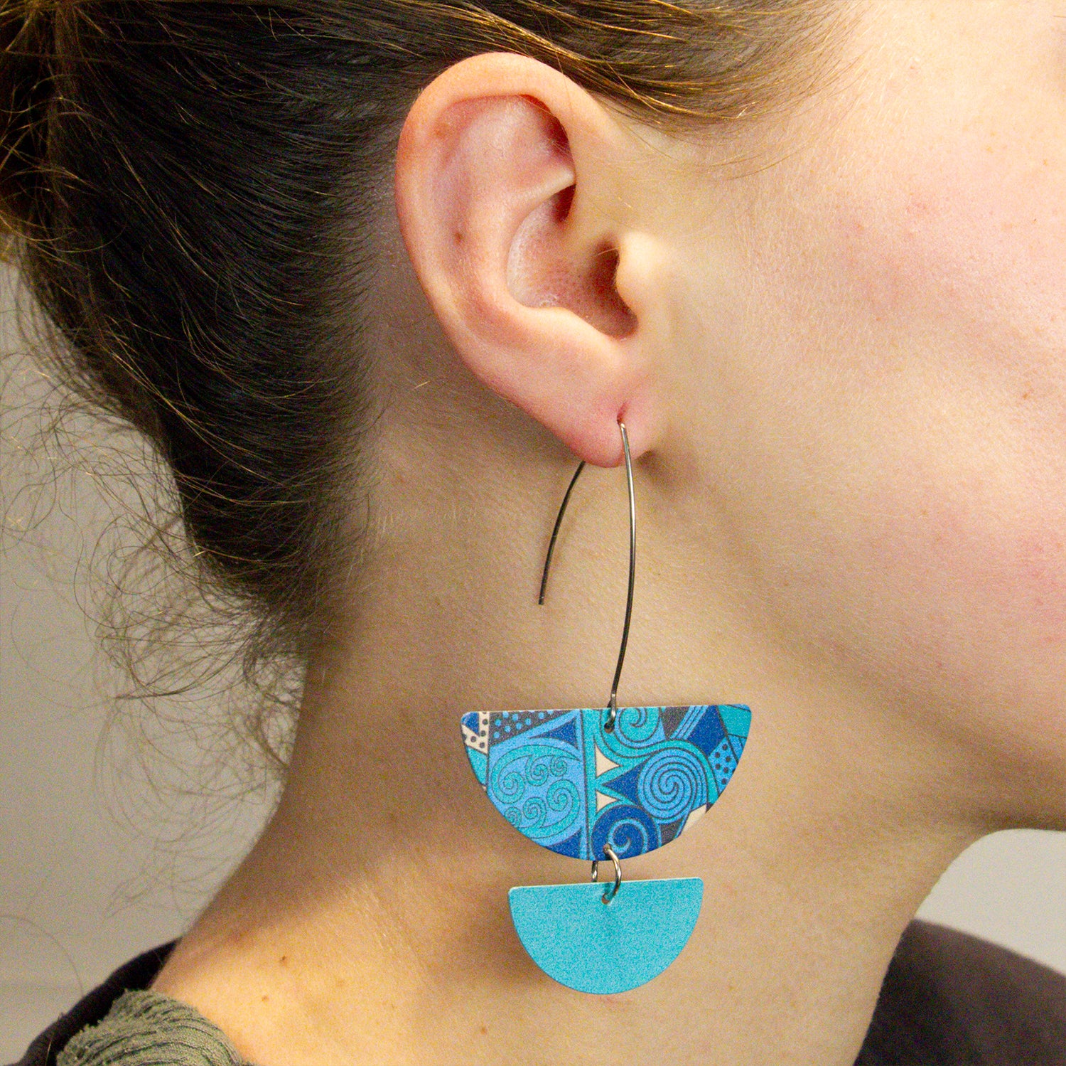 Earring Set plus Ear Studs - Koru