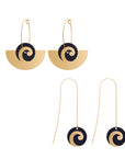 Earring Set plus Chain Drop Earring - Koru