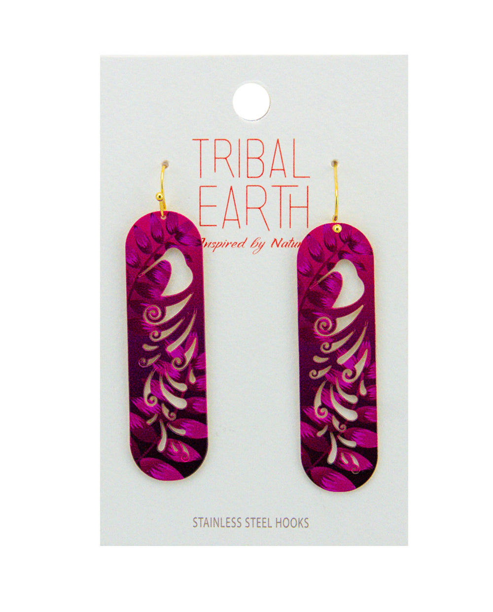 Earring Set - Kiwi Feathers