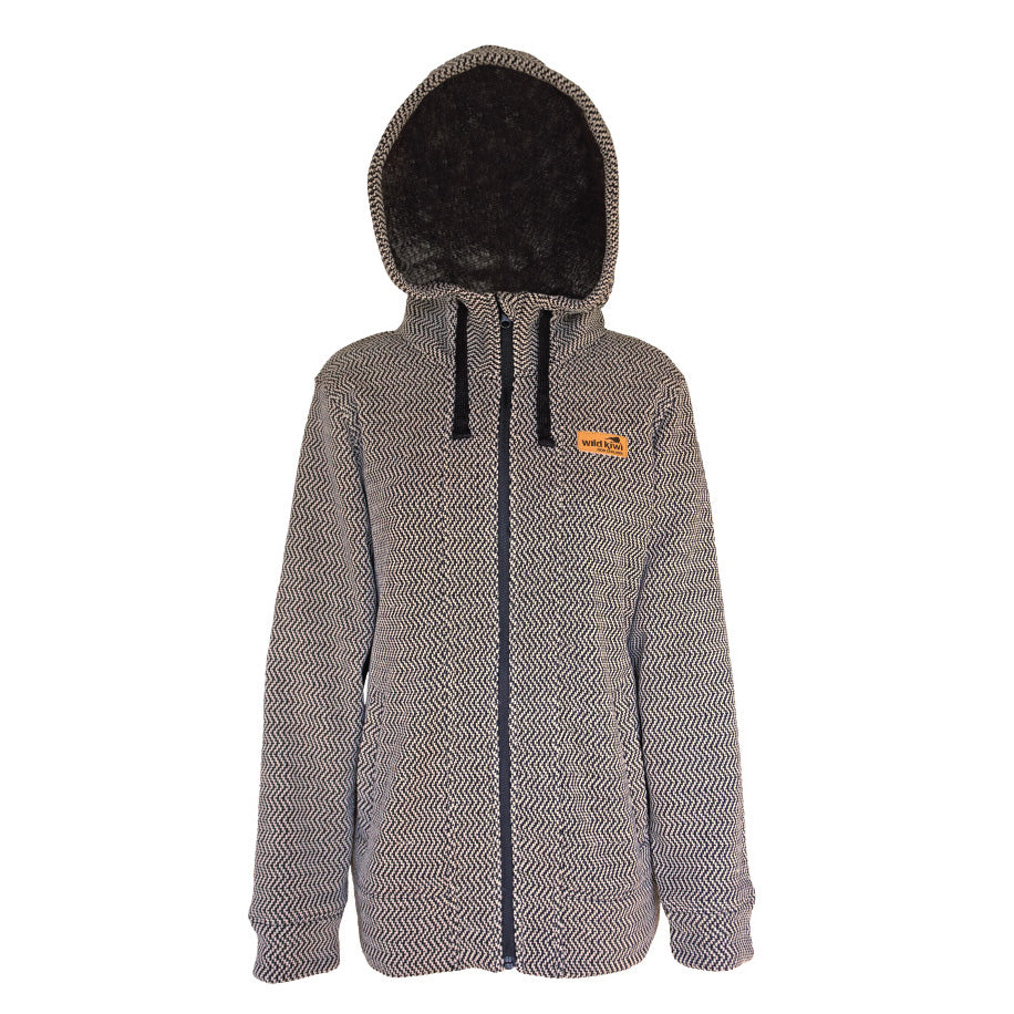 Womens Fleece Hoodie -  Wild Kiwi