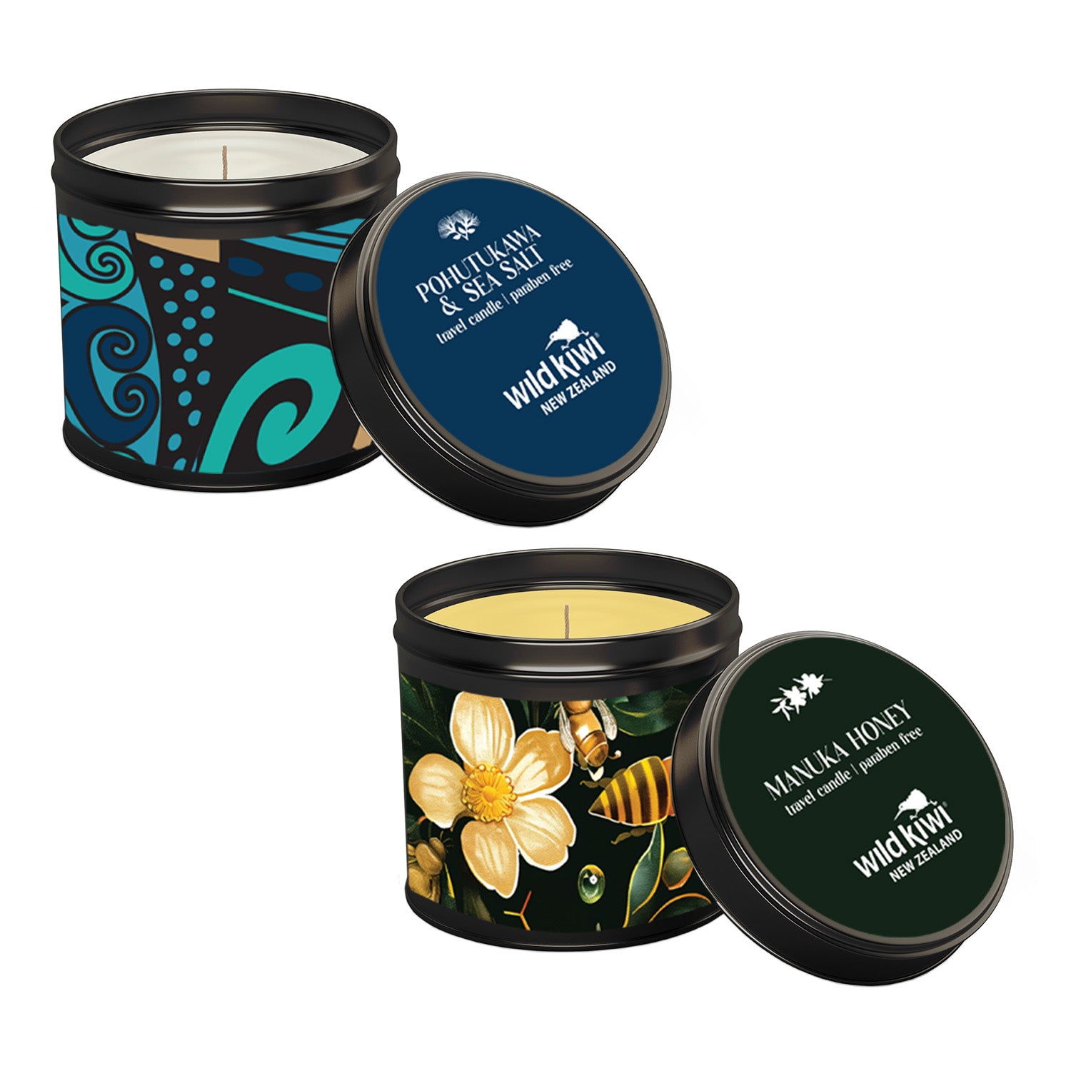 New Zealand Travel Candle Set