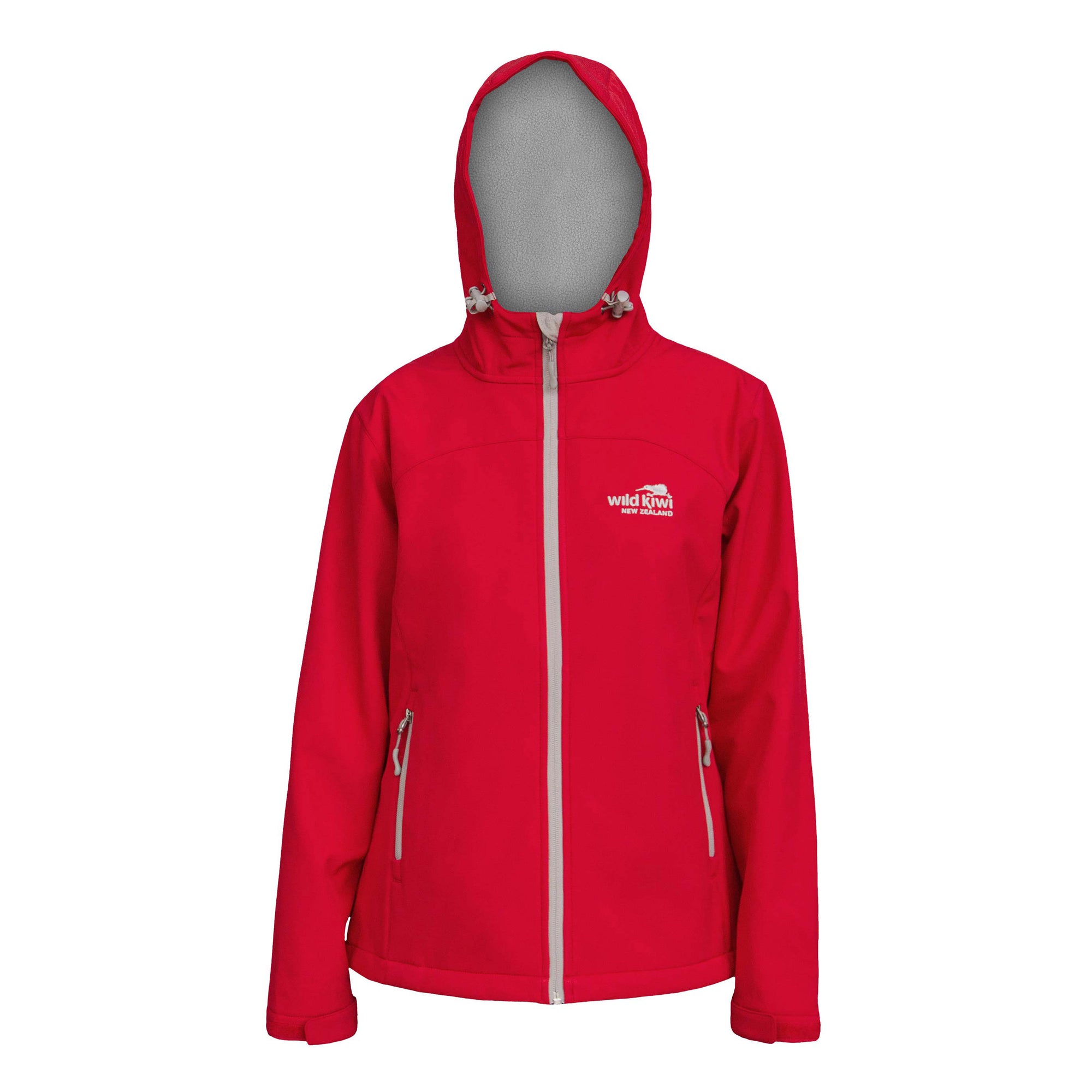 Womens Soft Shell Jacket-Wild Kiwi-Water Resistant and Windproof